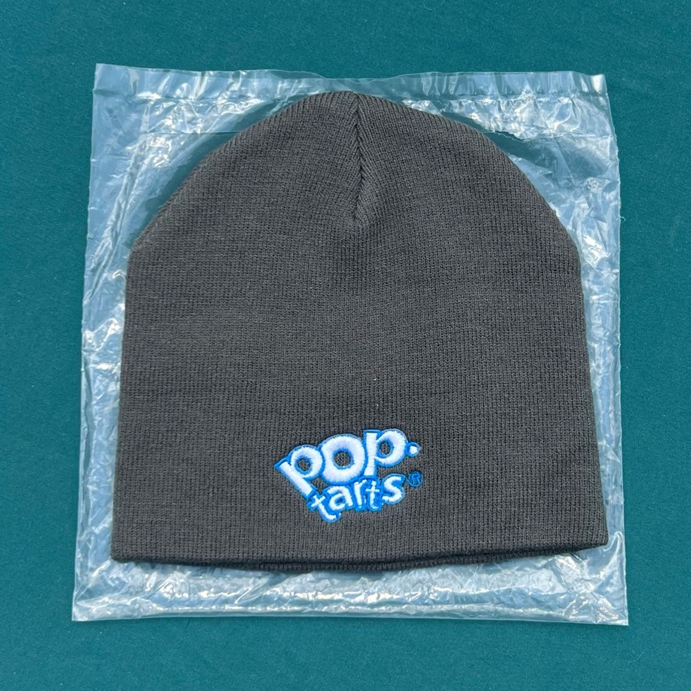 New Pop Tarts Xbox 360 Gray Beanie 2006 Kellogg One Size - Picture 2 of 3